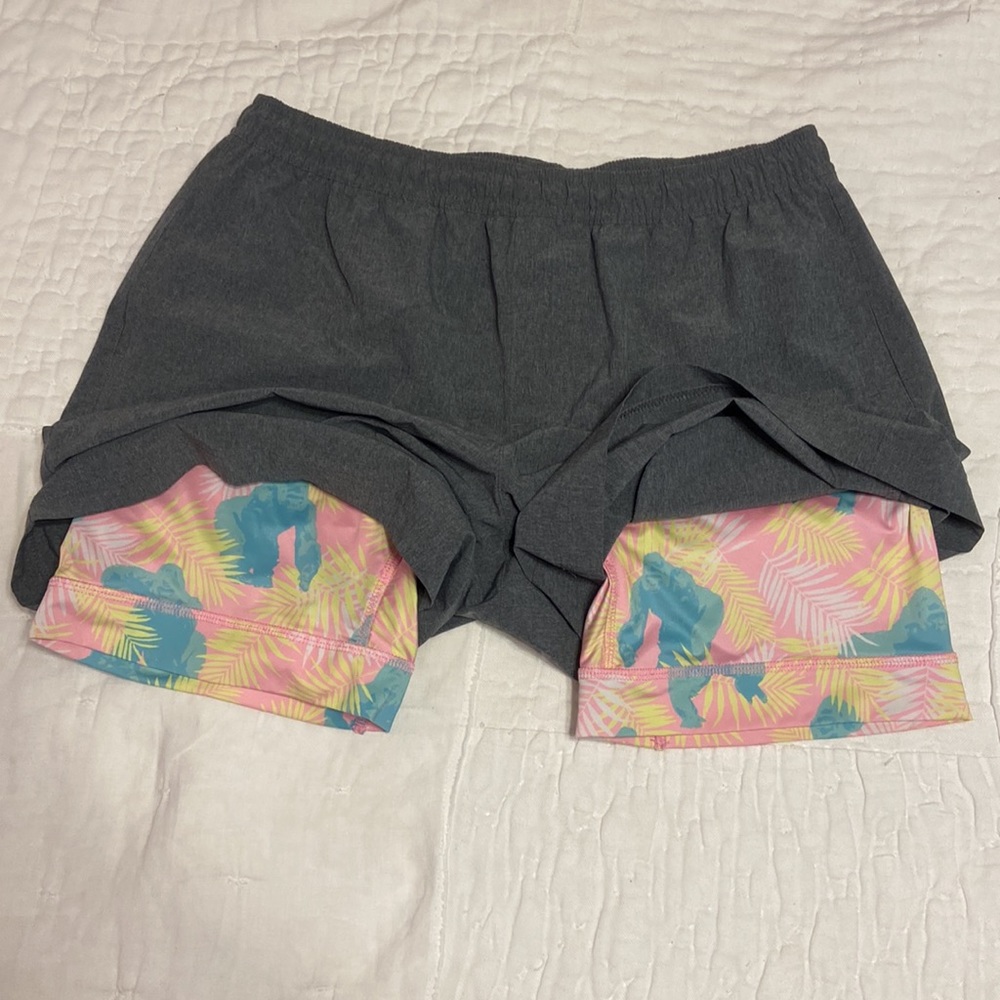 Chubbies. Gray. L. Gorilla Liner. EUC.